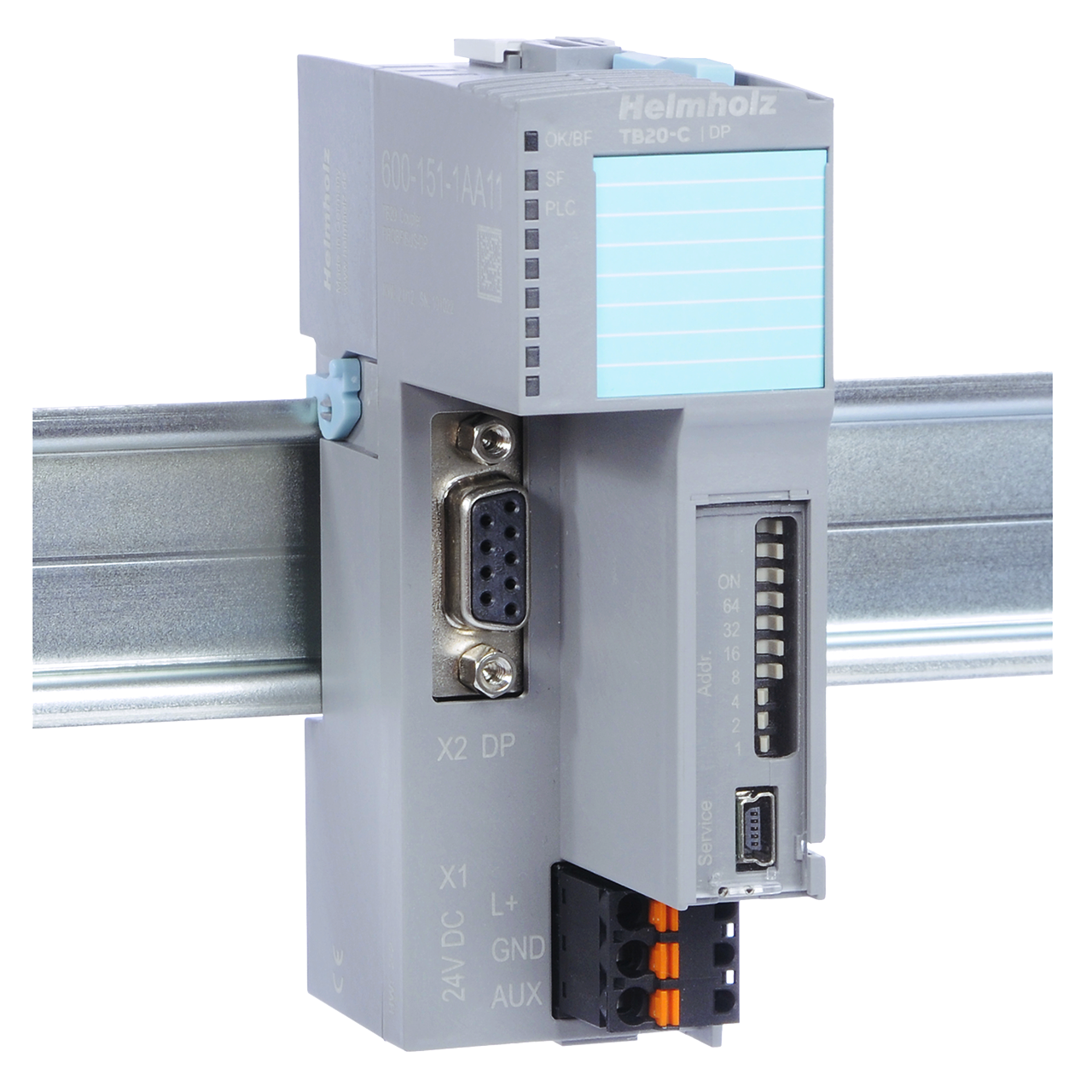 HELMHOLZ TB20 Acoplador PROFIBUS 600-151-1AA11