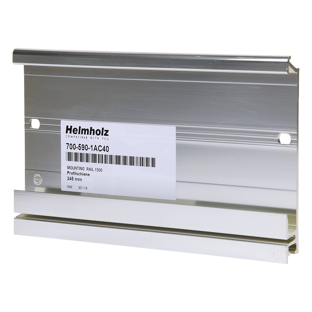 Helmholz Riel de Montaje para S7-1500, Longitud 805 mm 700-590-1AI05