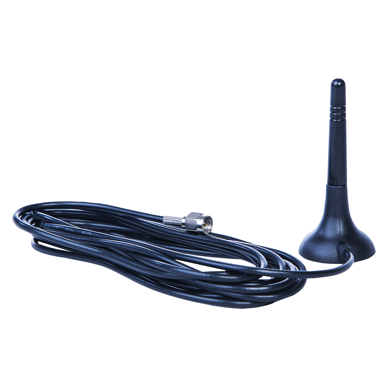 Helmholz Antena base magnetica, GSM/UMTS/LTE, 2.4dBi, 3 m cable, conector SMA macho, para REX 100/200/250 700-751-ANT33