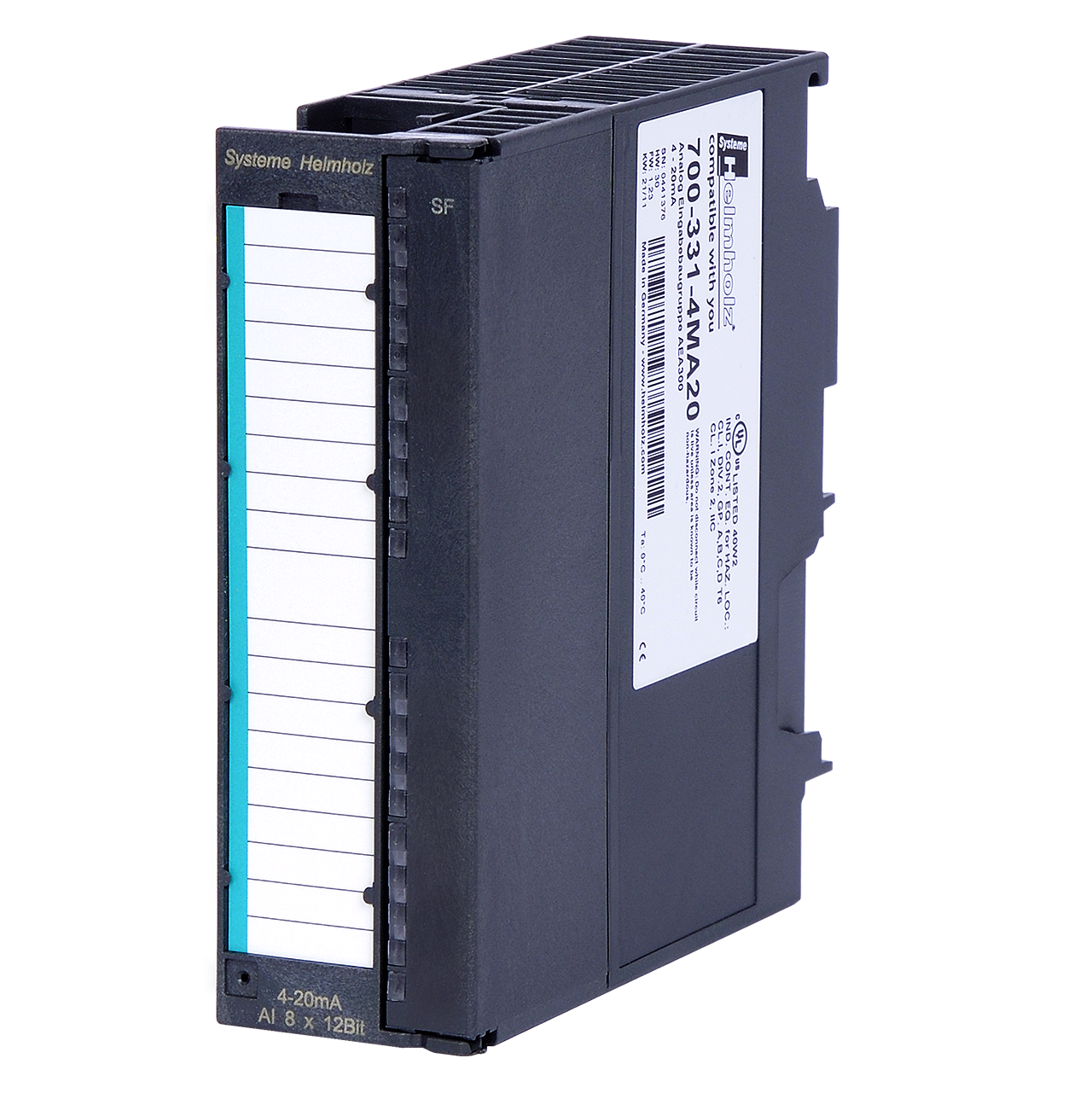 Helmholz AEA 300, Modulo Entradas Analogas, 8 entradas de corriente, 4-20 mA 700-331-4MA20