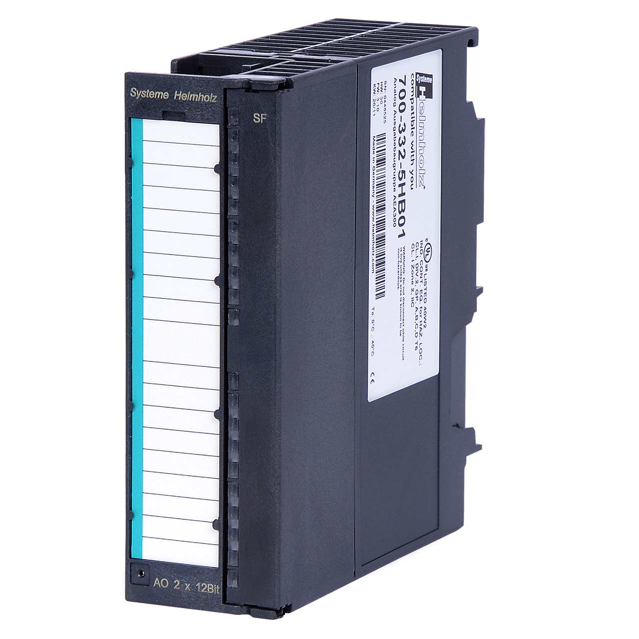 Helmholz AEA 300, Modulo Salidas Analogas 2 canales, salidas 0-10 V/4-20 mA 700-332-5HB01