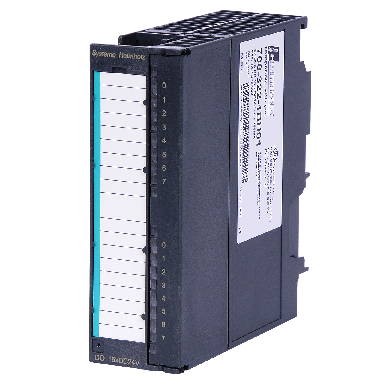 Helmholz DEA 300, Modulo Salidas Digitales,16 salidas (24 VDC; 0.5 A) 700-322-1BH01