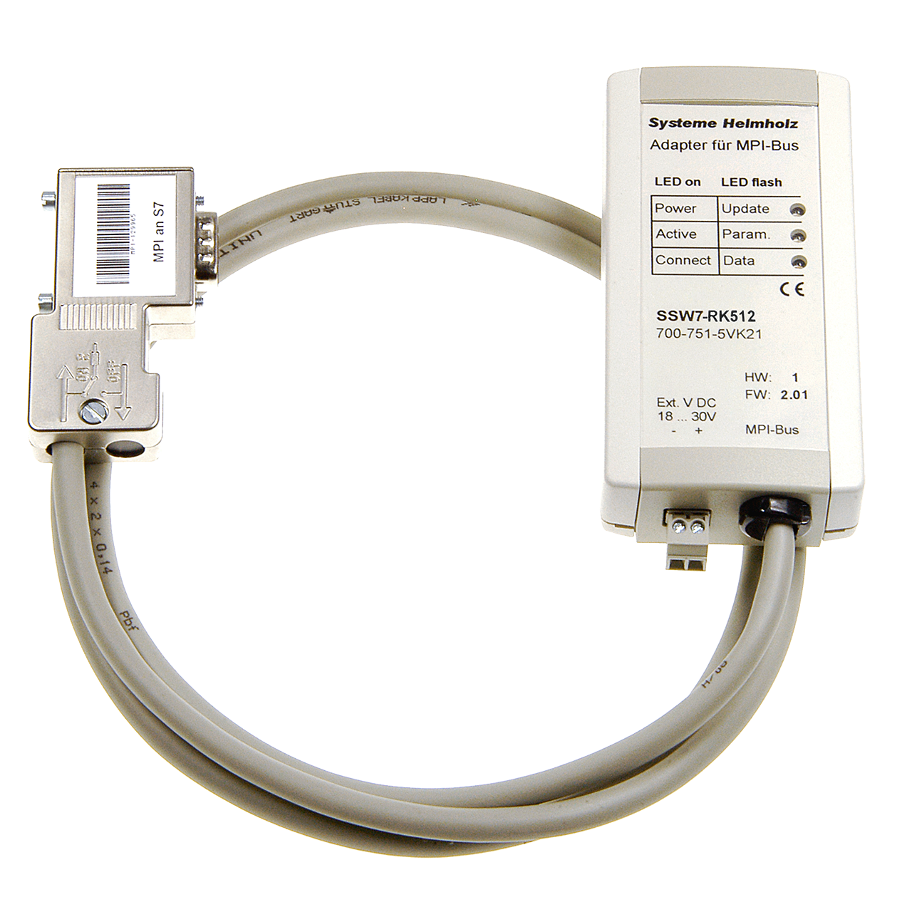 Helmholz SSW7-RK512, Adaptador MPI 700-751-5VK21