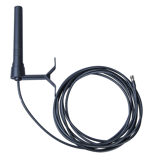 Helmholz Antena estacionaria quadband, GSM/UMTS/LTE, 2 dBi, 5 m cable, conector SMA macho, para REX 100 700-751-ANT31