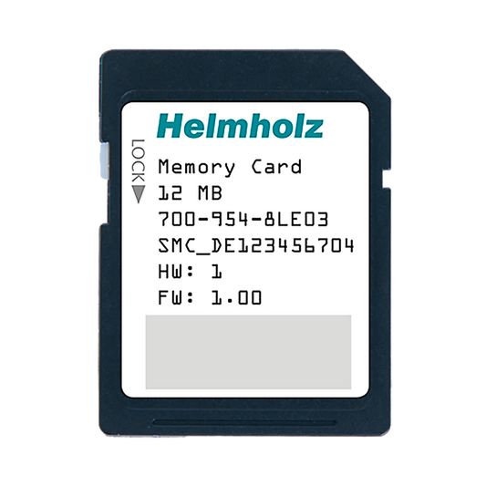 Helmholz Tarjeta de Memoria para S7-1200 / S7-1500, 12 MByte 700-954-8LE03