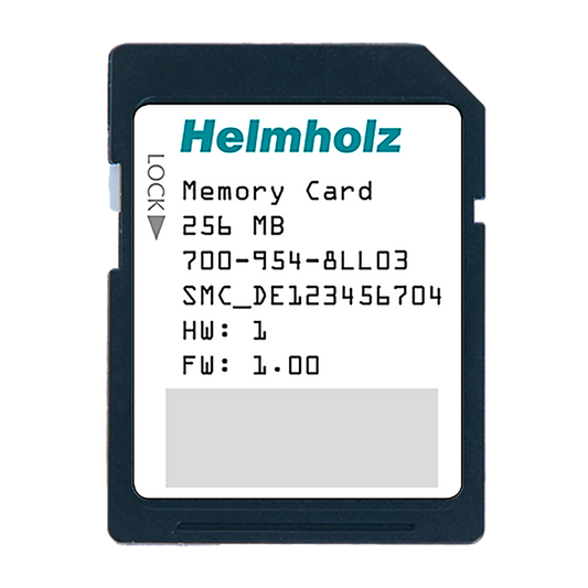 Helmholz Tarjeta de Memoria para S7-1200 / S7-1500, 256 MByte 700-954-8LL03
