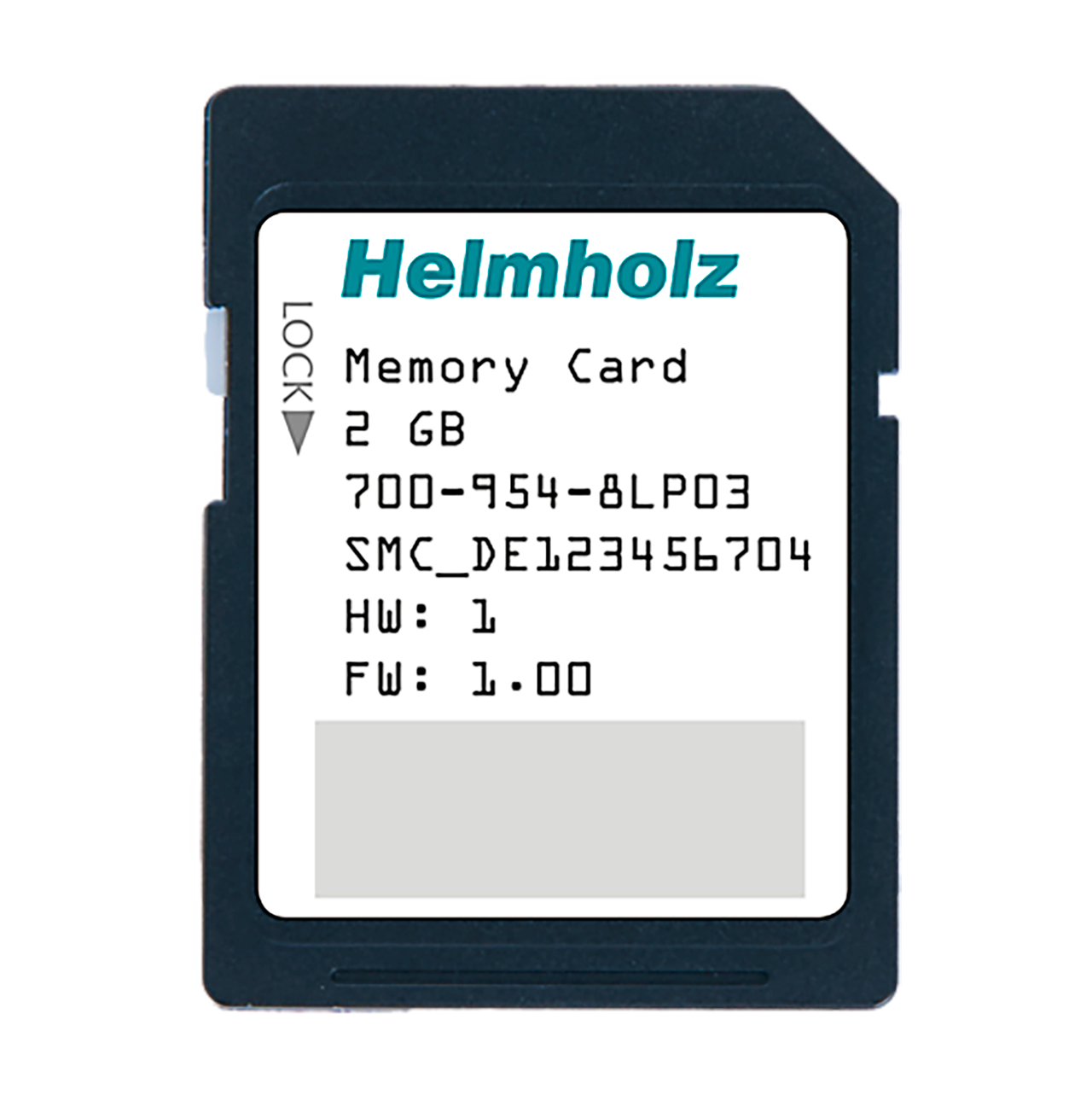 Helmholz Tarjeta de Memoria para S7-1200 / S7-1500, 2 GByte 700-954-8LP03