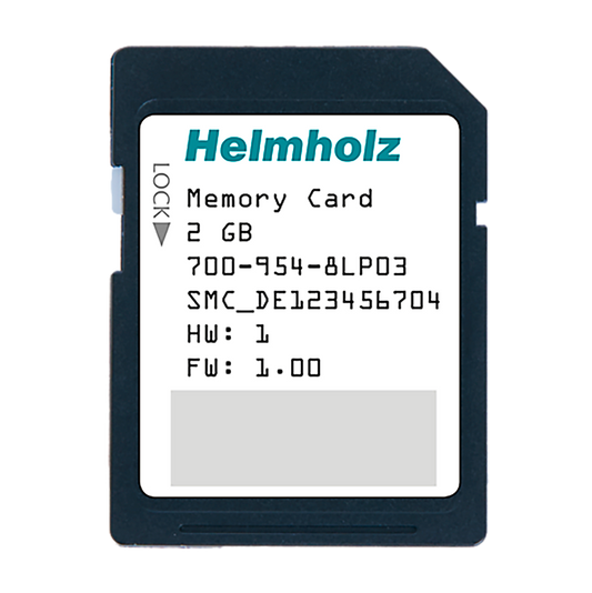 Helmholz Tarjeta de Memoria para S7-1200 / S7-1500, 2 GByte 700-954-8LP03