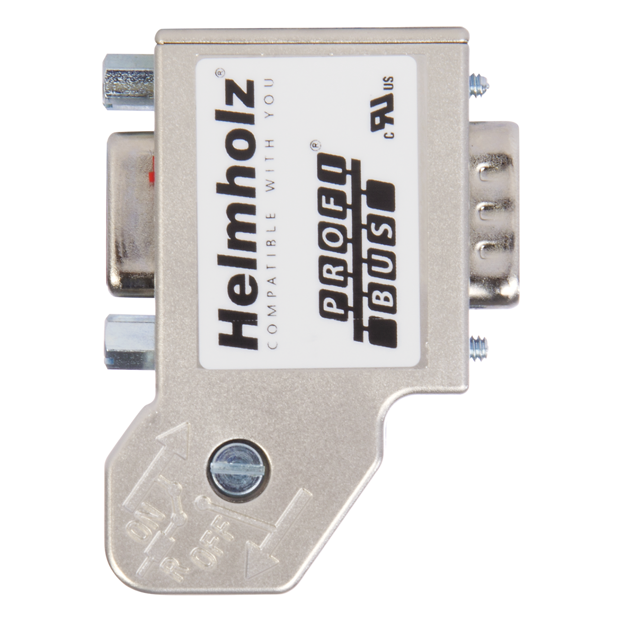 Helmholz Conector PROFIBUS 35°,con conexion PG trasera, terminales de tornillo 700-972-0BB41
