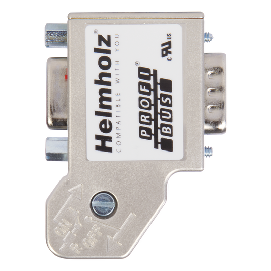 Helmholz Conector PROFIBUS 35°,con conexion PG trasera, terminales de tornillo 700-972-0BB41