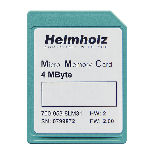 Helmholz Micro Tarjeta de Memoria, 4 MByte 700-953-8LM31