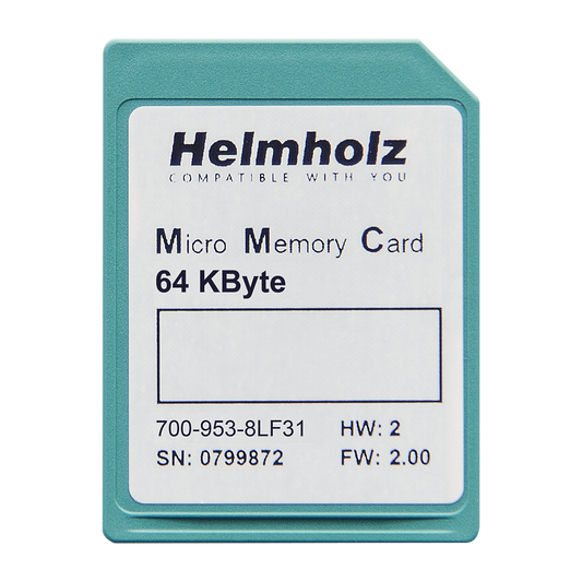 Helmholz Micro Tarjeta de Memoria, 64 kByte 700-953-8LF31